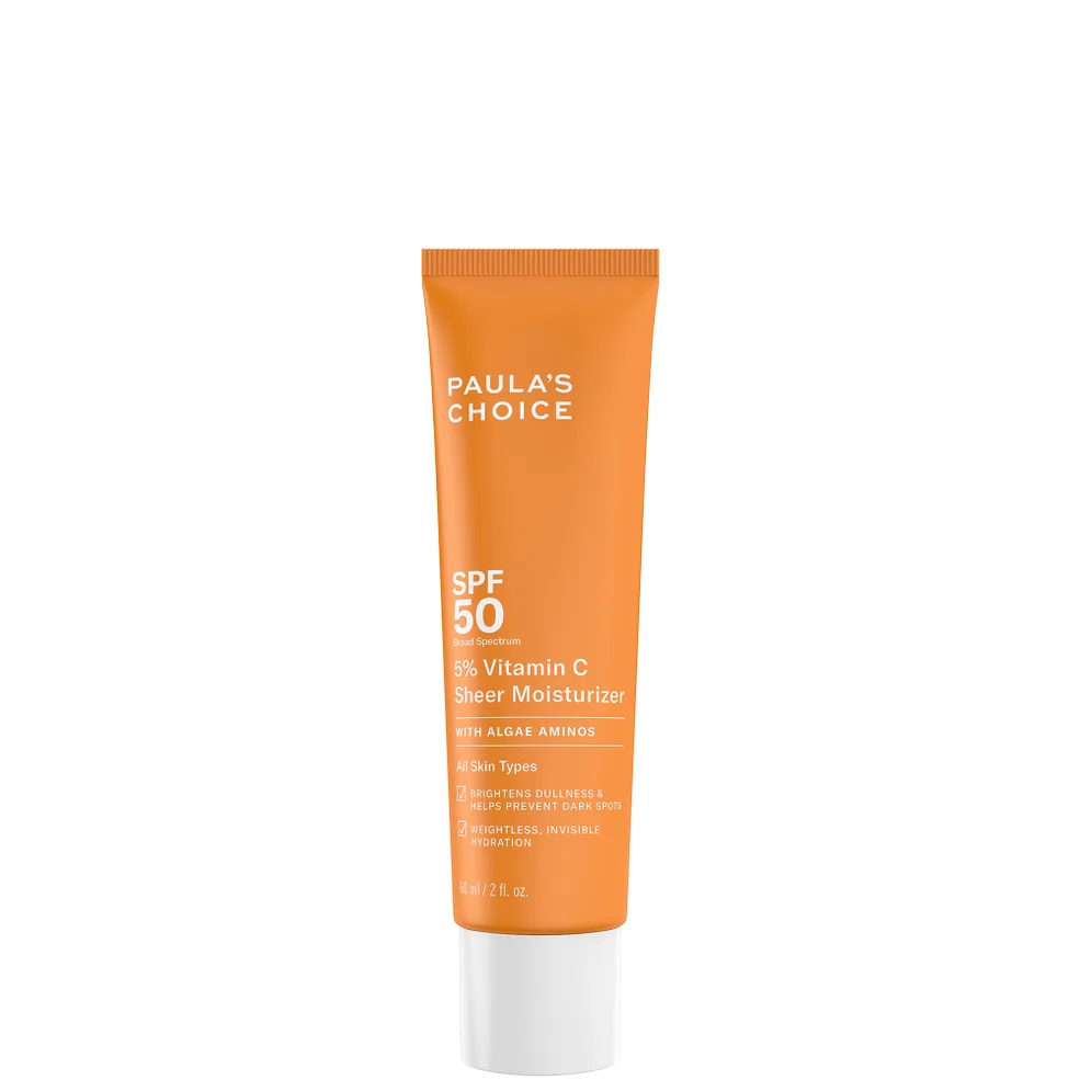Paula's Choice 5% Vitamin C Sheer Moisturiser SPF50 60ml Image 1