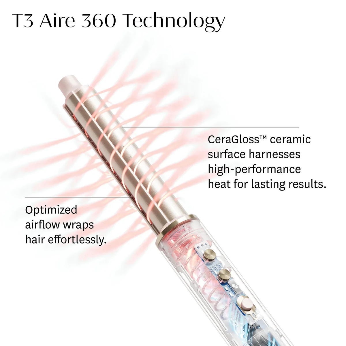 T3 Aire 360 Ceramic Air Styler Blowout Kit