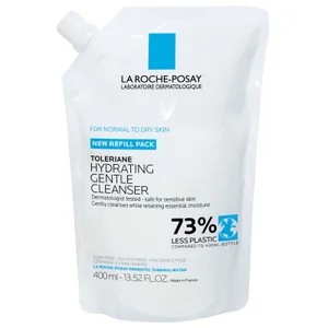 La Roche-Posay Toleriane Hydrating Gentle Cleanser (Various Sizes) - Size 400ml Refill