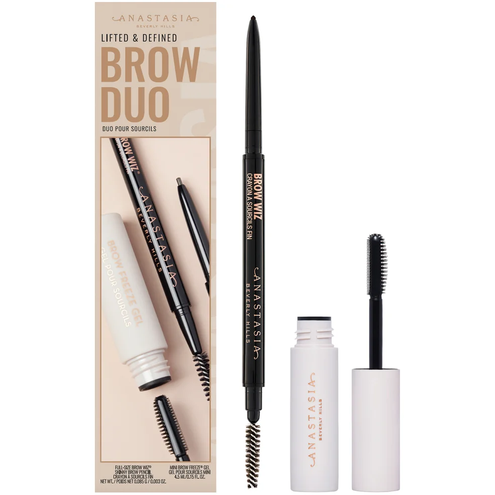 Anastasia Beverly Hills Lifted and Defined Brow Duo - Dark Brown (Worth $38.00) Image 1