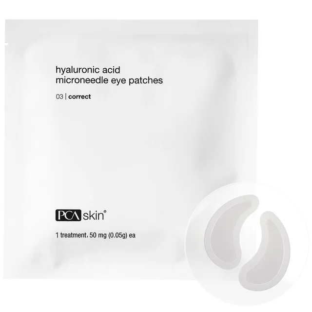 PCA Skin Hyaluronic Acid Microneedle Eye Patches- 1pack