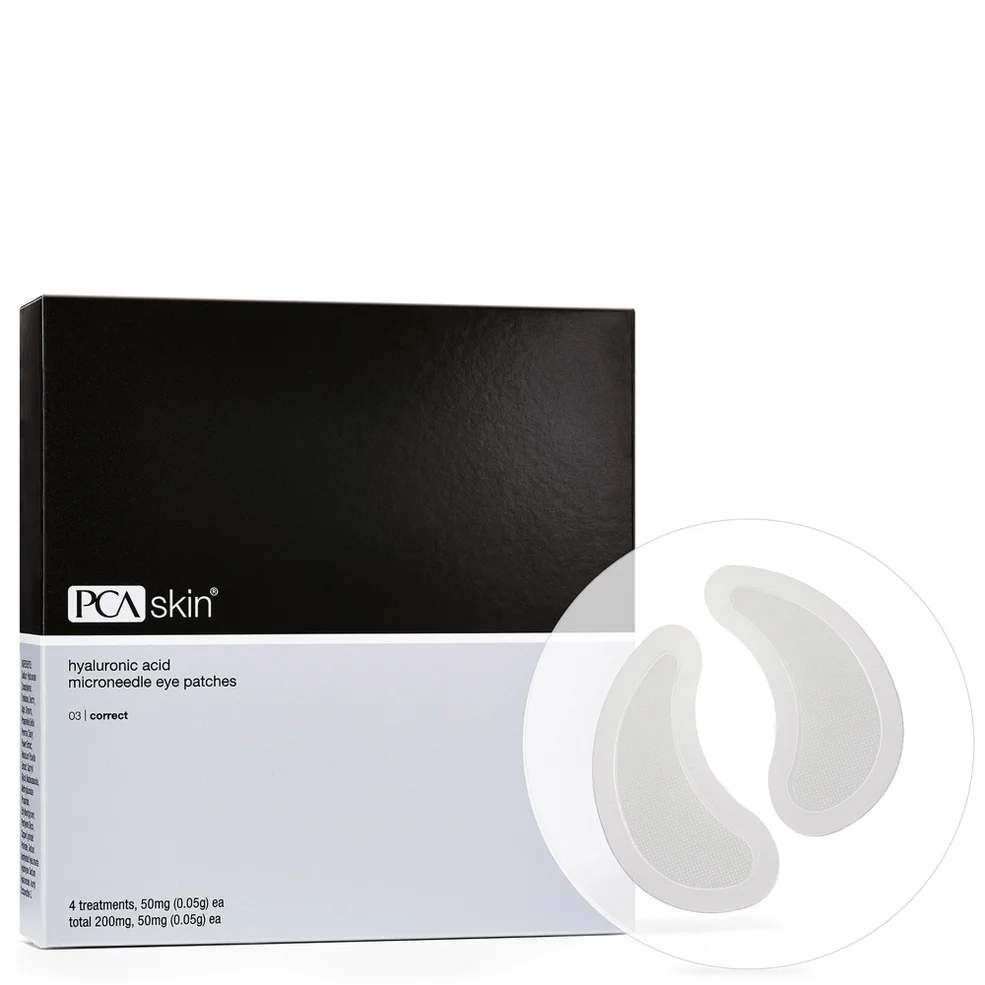 PCA Skin Hyaluronic Acid Microneedle Eye Patches- 4pack Image 1