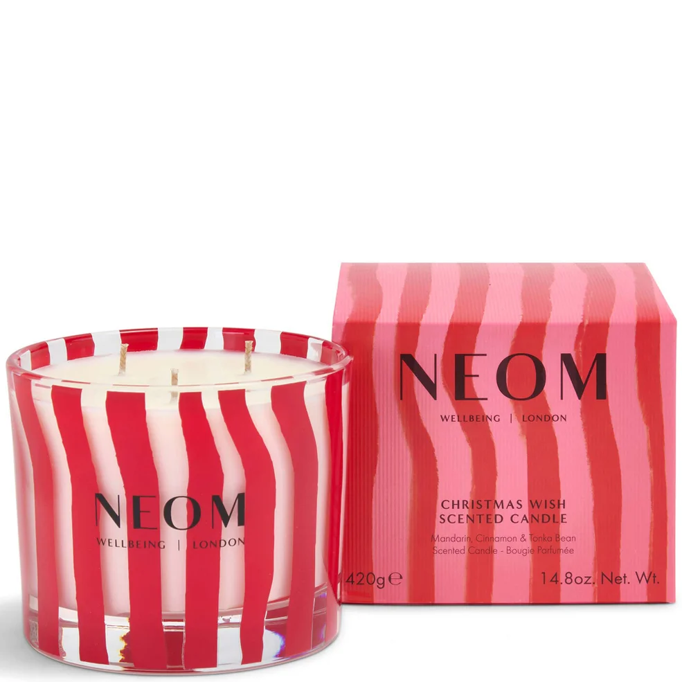NEOM Christmas Wish 3 Wick Candle Image 1