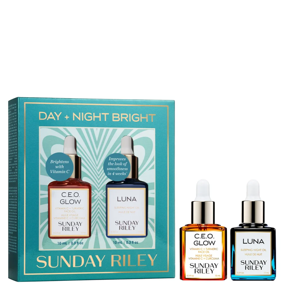 Sunday Riley Day + Night Bright Bundle (Worth $53) Image 1