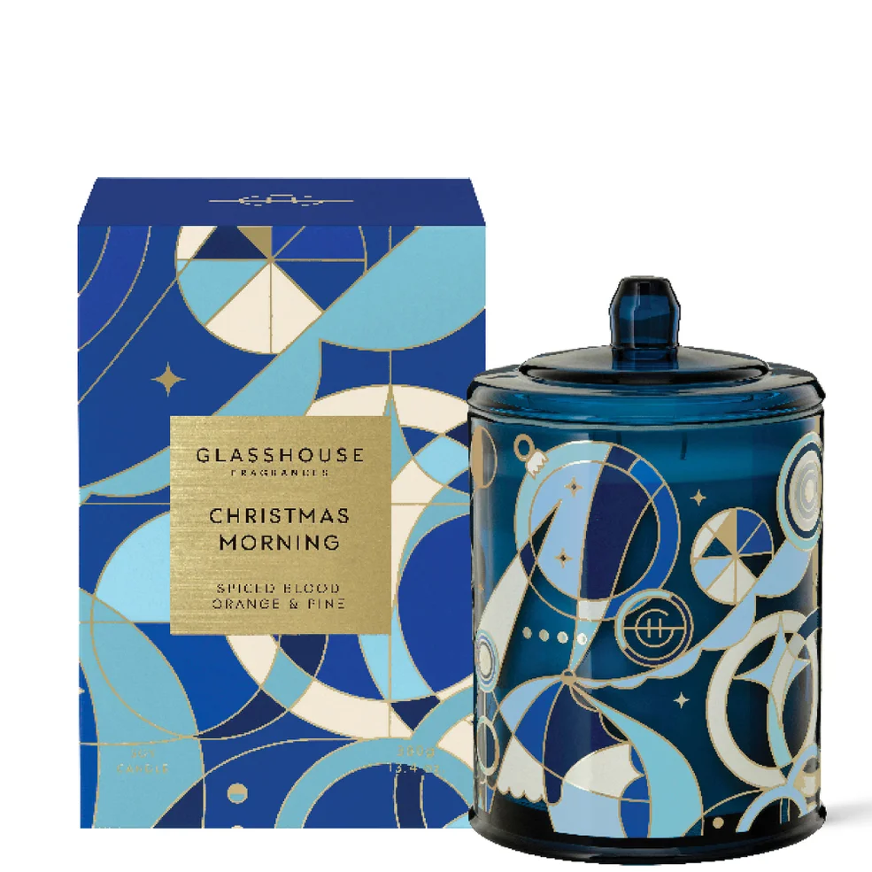 Glasshouse Fragrances Christmas Morning Candle 380g Image 1