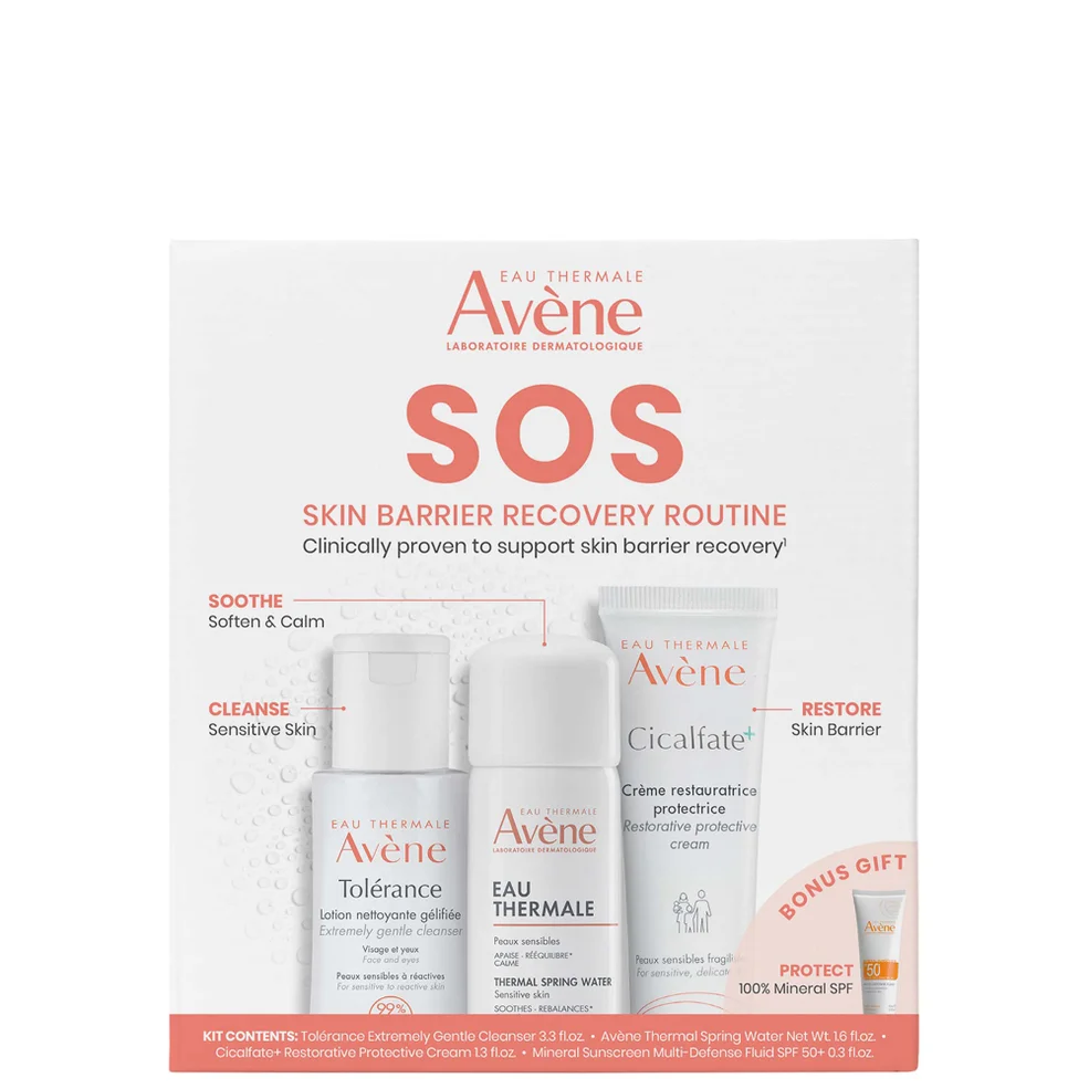 Avène SOS Skin Barrier Recovery Routine 192ml Image 1