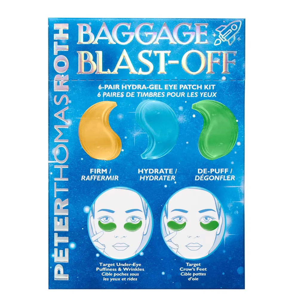 Peter Thomas Roth Baggage Blast-Off HydraGel Eye Patch 6-Piece Kit (Worth $24.00) Image 1