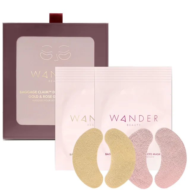 Wander Beauty Baggage Claim Deluxe Eye Mask Set (Worth Value: $60.00)