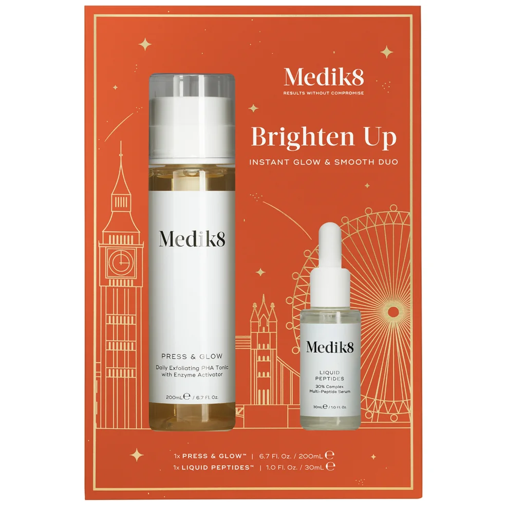 Medik8 Brighten Up Instant Glow & Smooth Duo 230ml ($99 Value) Image 1