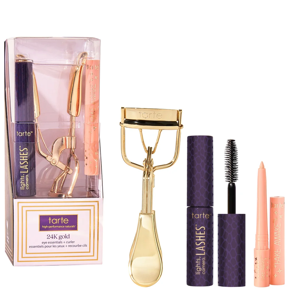 tarte 24K Gold Eye Essentials + Curler Image 1