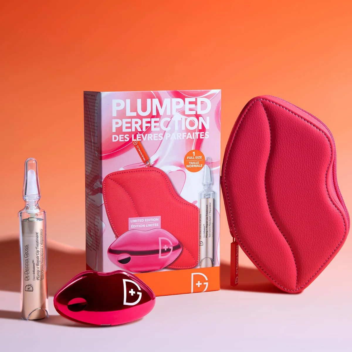 dr dennis gross c+ collagen lip treatment Dr Dennis Gross Skincare Plumped Perfection Kit ($223 Value)