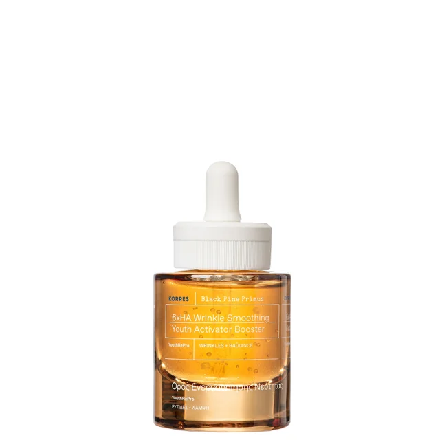 KORRES Black Pine Primus 6xHA Wrinkle Smoothing Youth Activator 30ml
