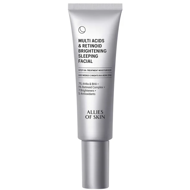Allies of Skin Multi Acids & Retinoid Brightening Sleeping Facial 48ml