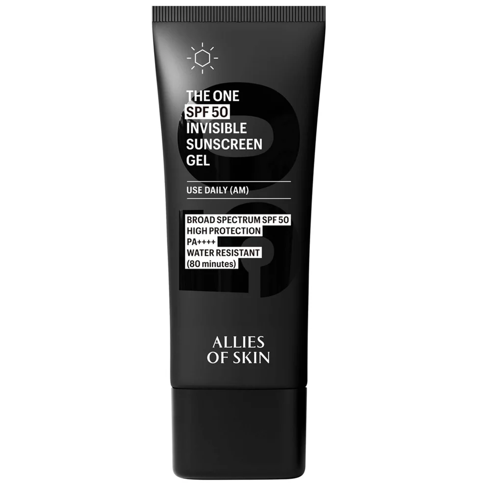 Allies of Skin THE ONE SPF 50 Invisible Sunscreen Gel (Various Sizes) Image 1