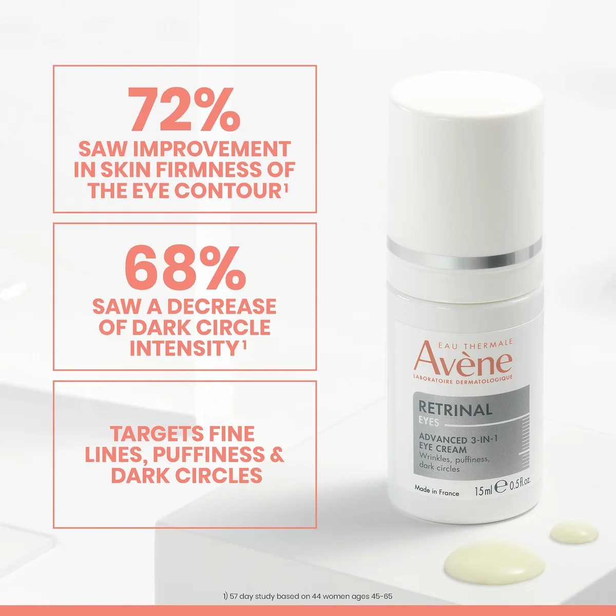 Avène Retrinal Eyes Advanced 3-In-1 Eye Cream 15ml