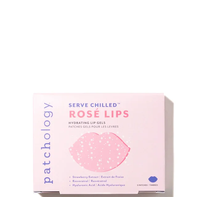 Patchology Serve Chilled Rosé Lip Gel - 5-Pack