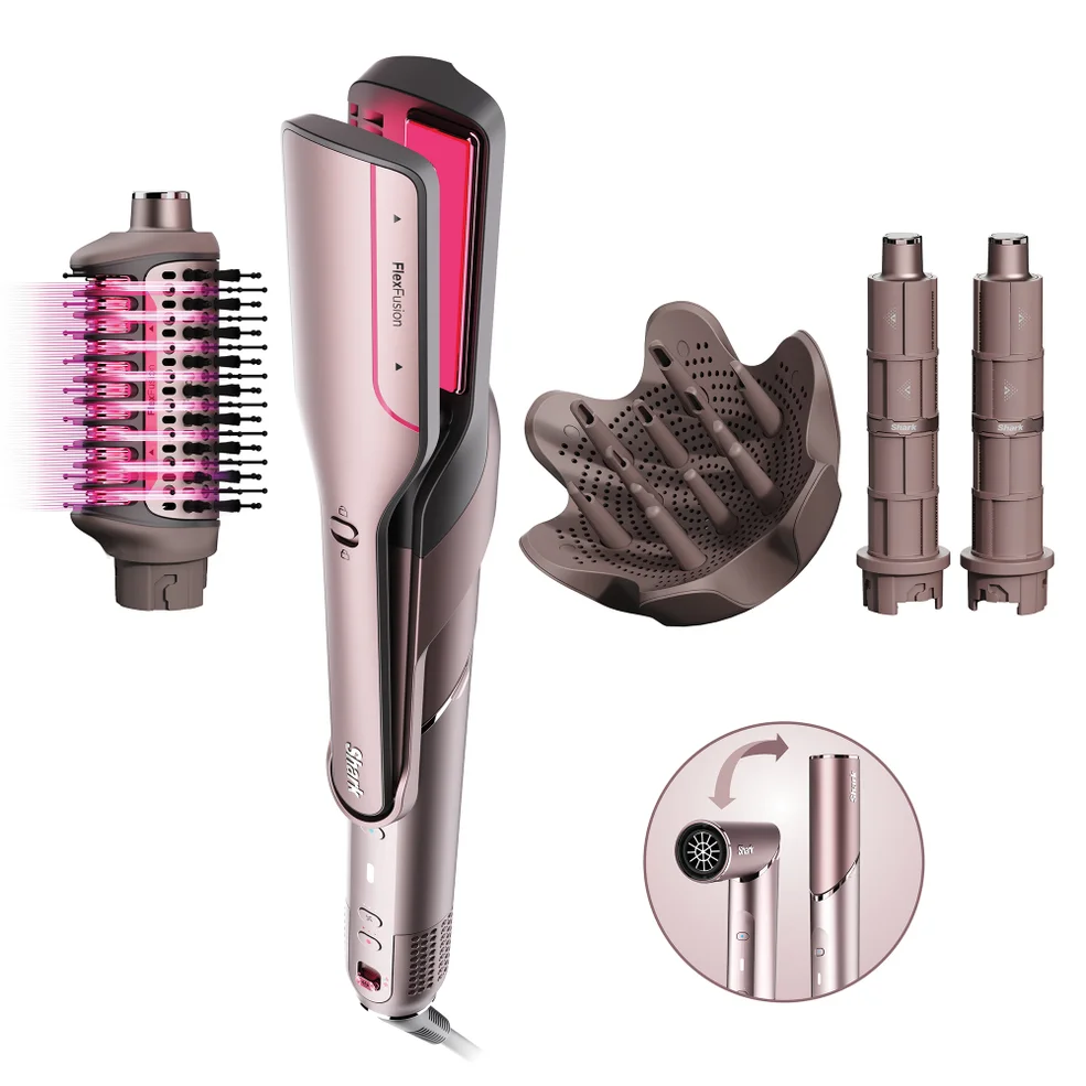 Shark FlexFusion Air + Ceramic System with Air Straightener & Diffuser Image 1