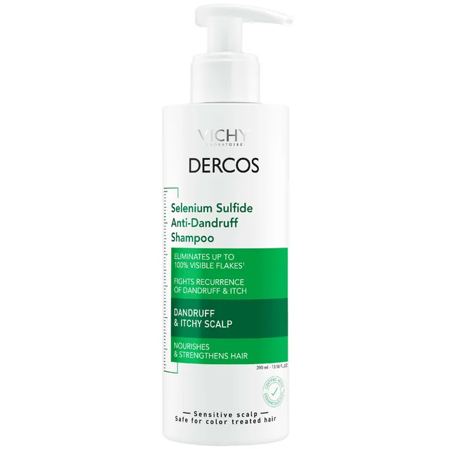 Vichy Dercos Selenium Sulfide Anti-Dandruff Shampoo (Various Sizes)