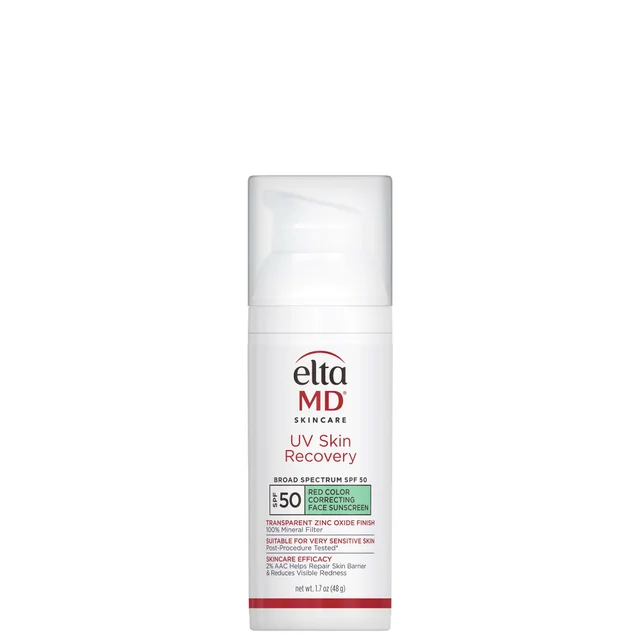 EltaMD UV Skin Recovery Red Color Correcting Green Tint Broad Spectrum SPF 50 (1.7 oz.)