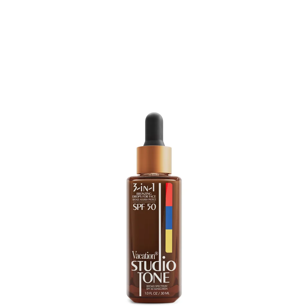 Vacation Studio Tone SPF 50 Bronzing Drops for Face 30ml Image 1