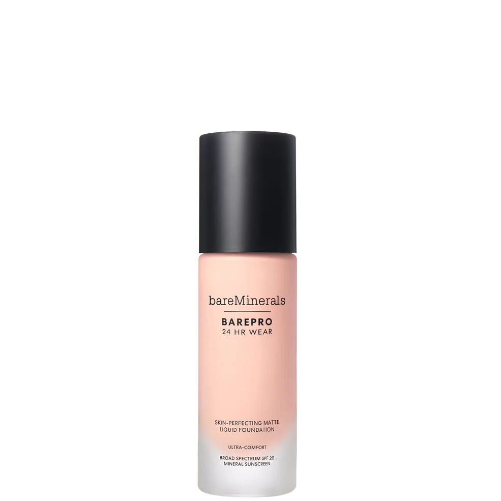bareMinerals BAREPRO® 24 Hour Matte Liquid Foundation Mineral SPF 20 (Various Shades) Image 1