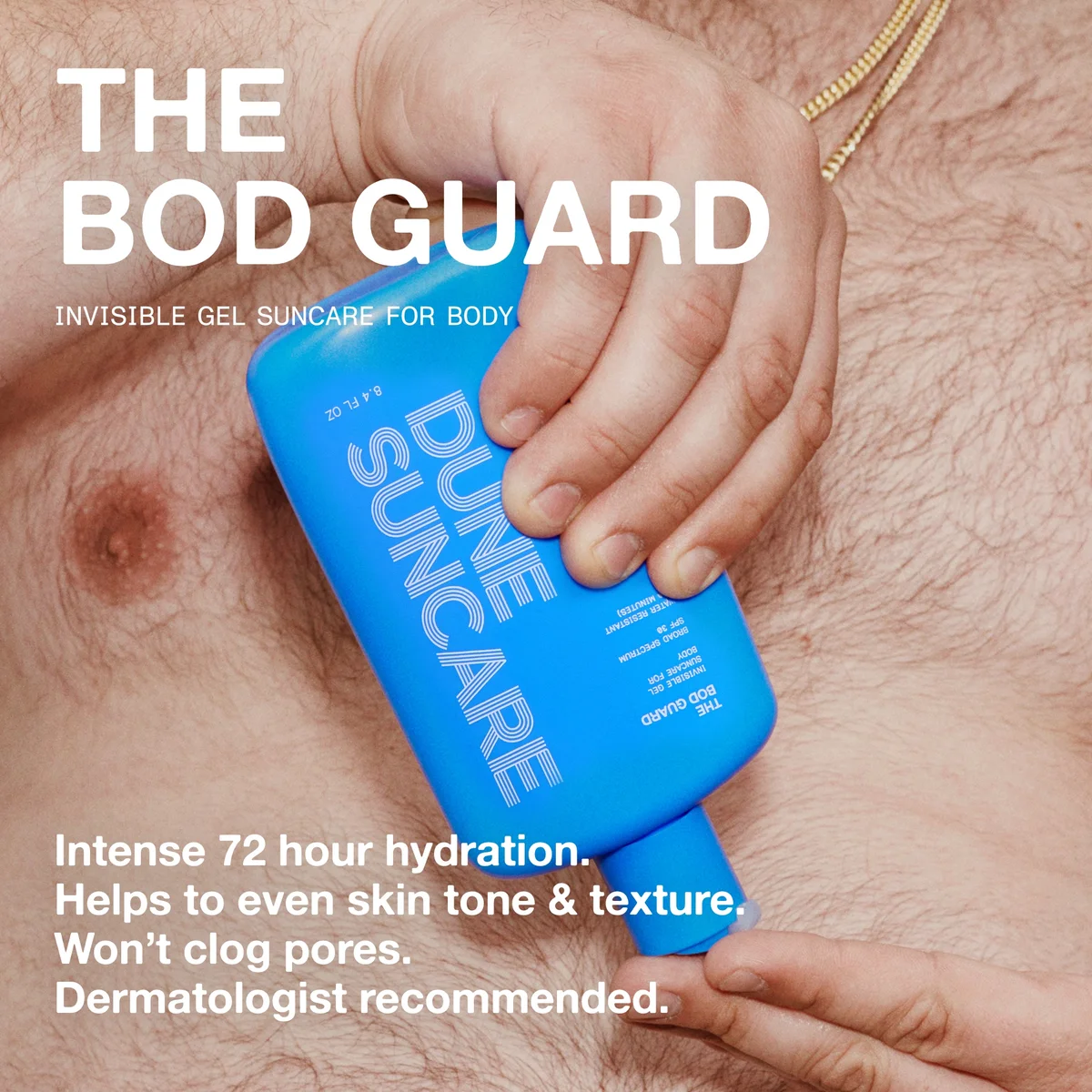 Dune Suncare The Bod Guard - Invsible Gel Sunscreen For Body - SPF 30