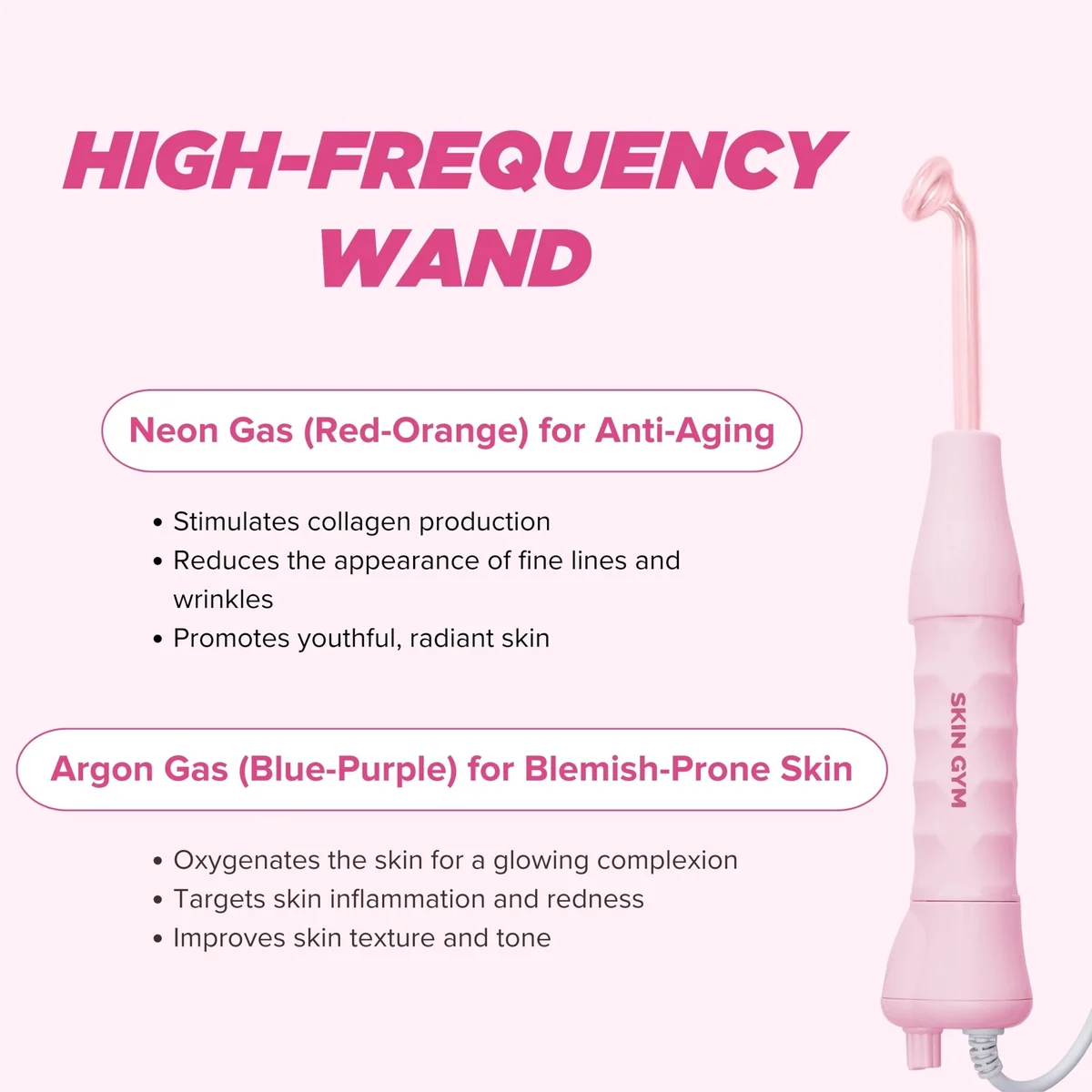 Skin Gym High-Frequency Wand
