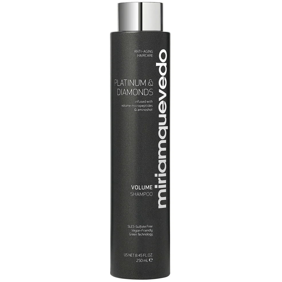 Miriam Quevedo Platinum & Diamonds Volume Shampoo, US NET 8.45 FL. OZ. Image 1