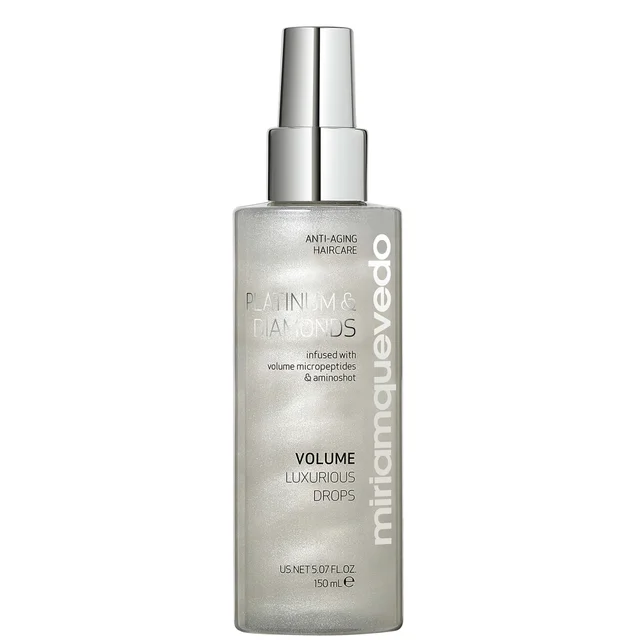Miriam Quevedo Platinum & Diamonds Volume Luxurious Drops, US NET 5.07 FL. OZ.