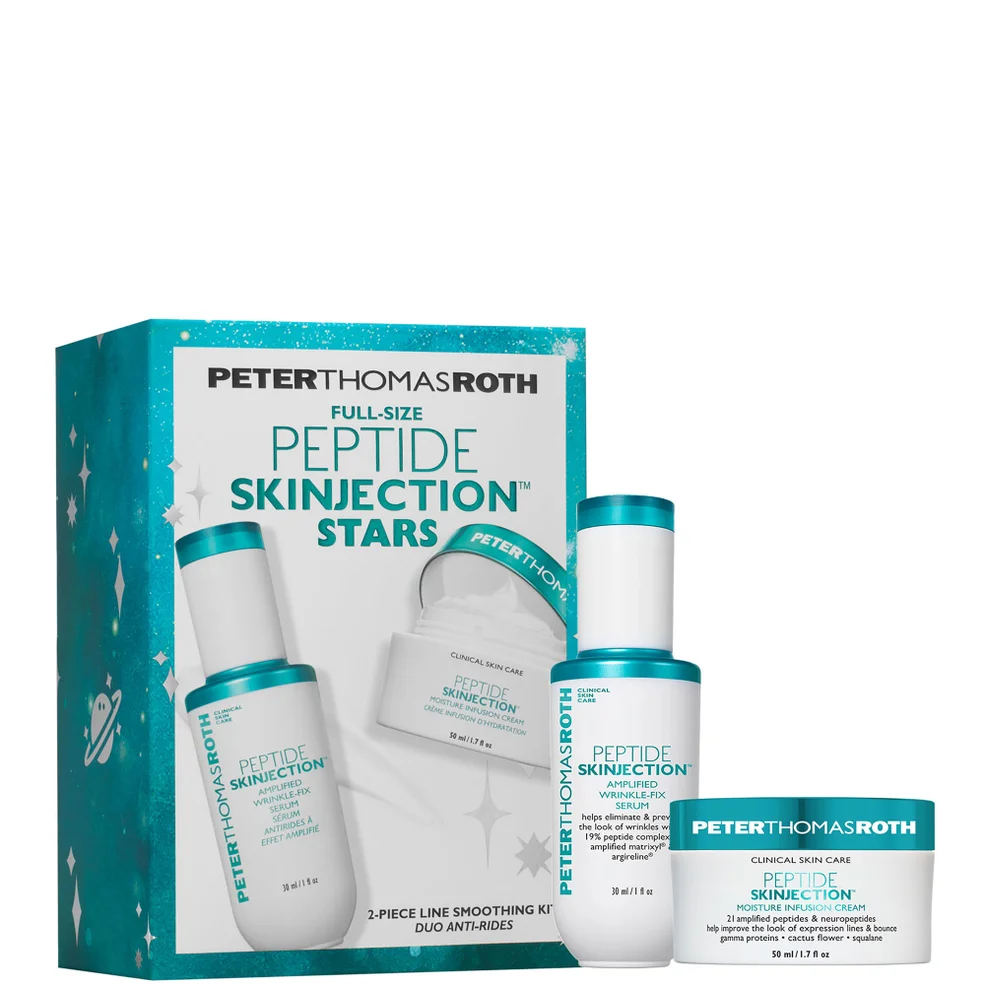 Peter Thomas Roth Full-Size Peptide Skinjection™ Stars 2-Piece Line-Smoothing Kit Image 1