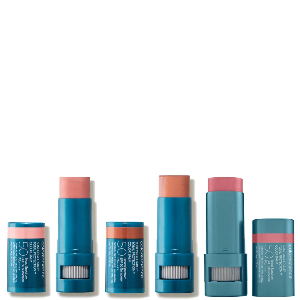 Colorescience Sunforgettable Total Protection Color Balm SPF50 Trio ($126 Value)- Bronze, Blush & Pink Sky Image 1