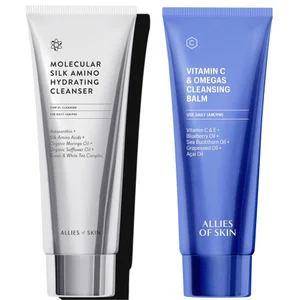 Allies of Skin Nourish & Plump Double Cleansing Duo (Worth $90) - undefined undefined