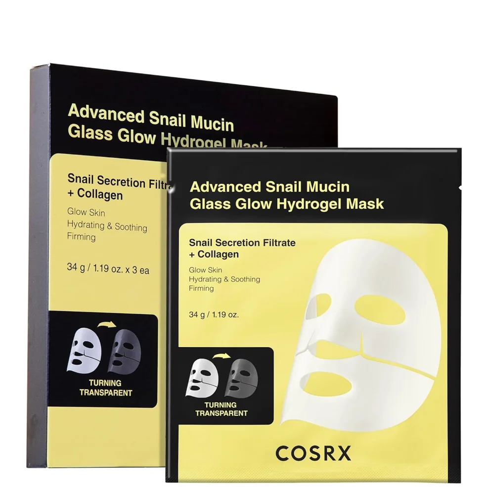 COSRX Advanced Snail Mucin Glass Glow Hydrogel Mask Image 1
