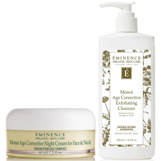 Eminence Organic Skin Care for Dry & Dull Skin Routine Bundle