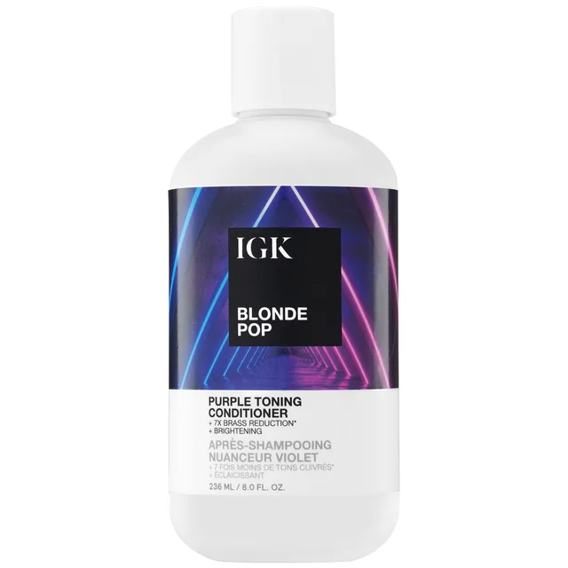 IGK Blonde POP Purple Toning Conditioner 236ml
