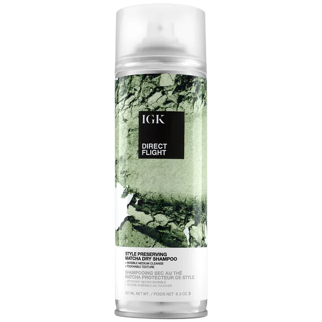 IGK Direct Flight Style Preserving Matcha Dry Shampoo 186ml