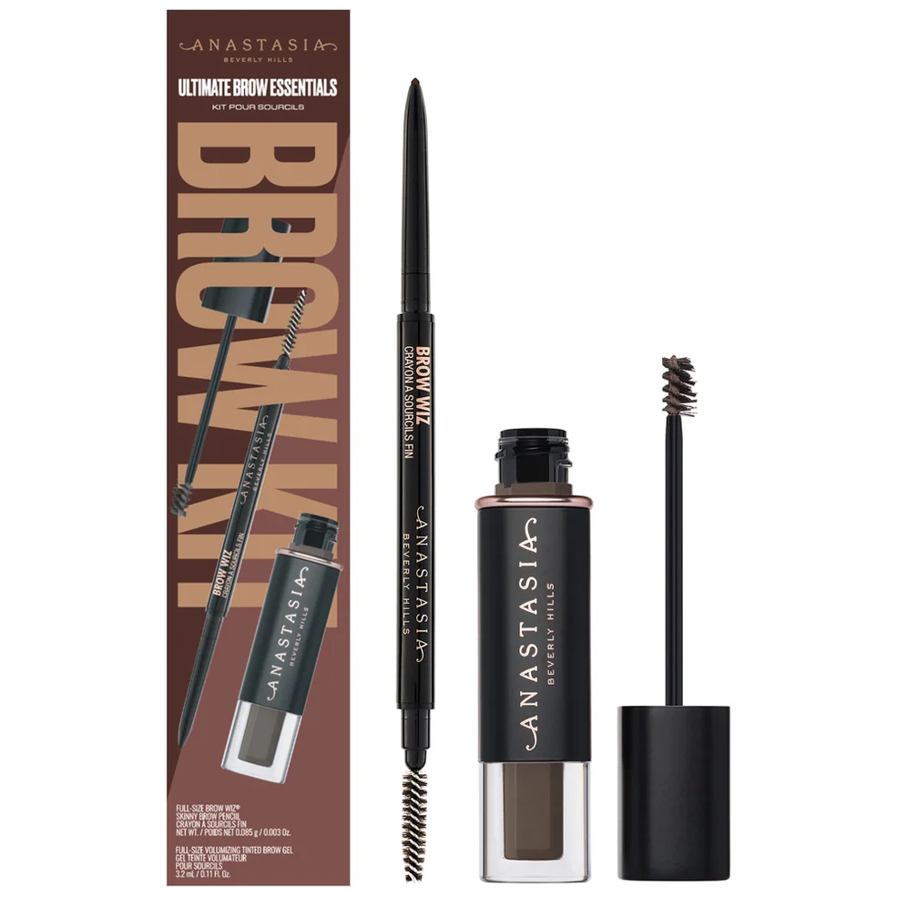 Anastasia Beverly Hills Ultimate Brow Essentials Kit - Soft Brown Image 1