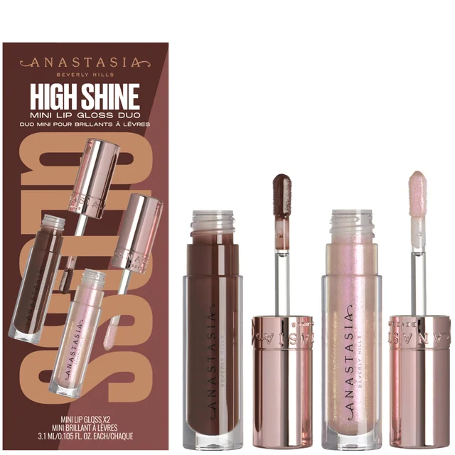Anastasia Beverly Hills HIGH-SHINE Mini Lip Gloss Duo - Aura + Molten