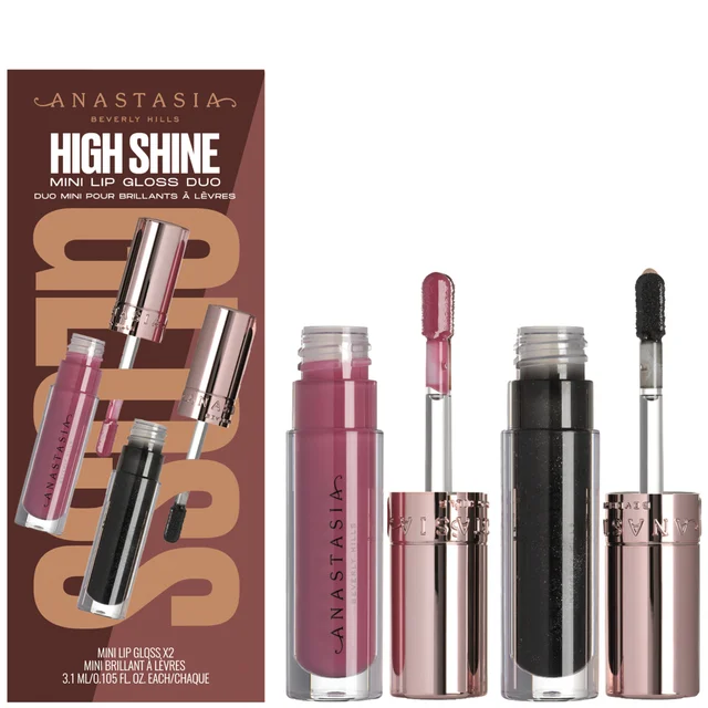 Anastasia Beverly Hills HIGH-SHINE Mini Lip Gloss Duo - Pulse + Phantom