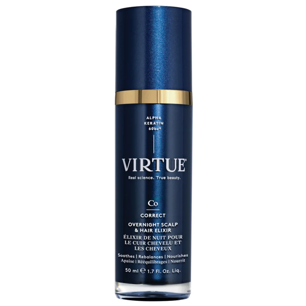 Virtue Overnight Scalp & Hair Elixir 1.7fl oz Image 1