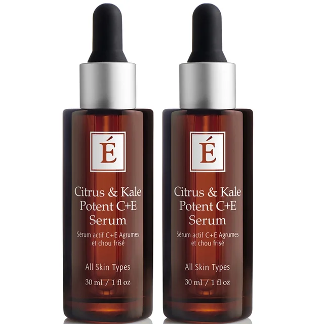 Eminence Citrus & Kale Potent C+E Serum Duo (Worth $236)