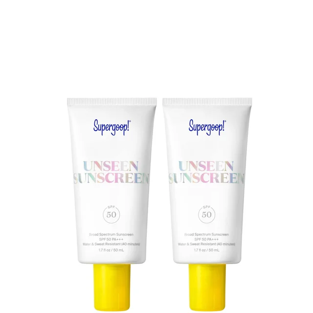 Supergoop! Unseen Sunscreen SPF 50 Duo