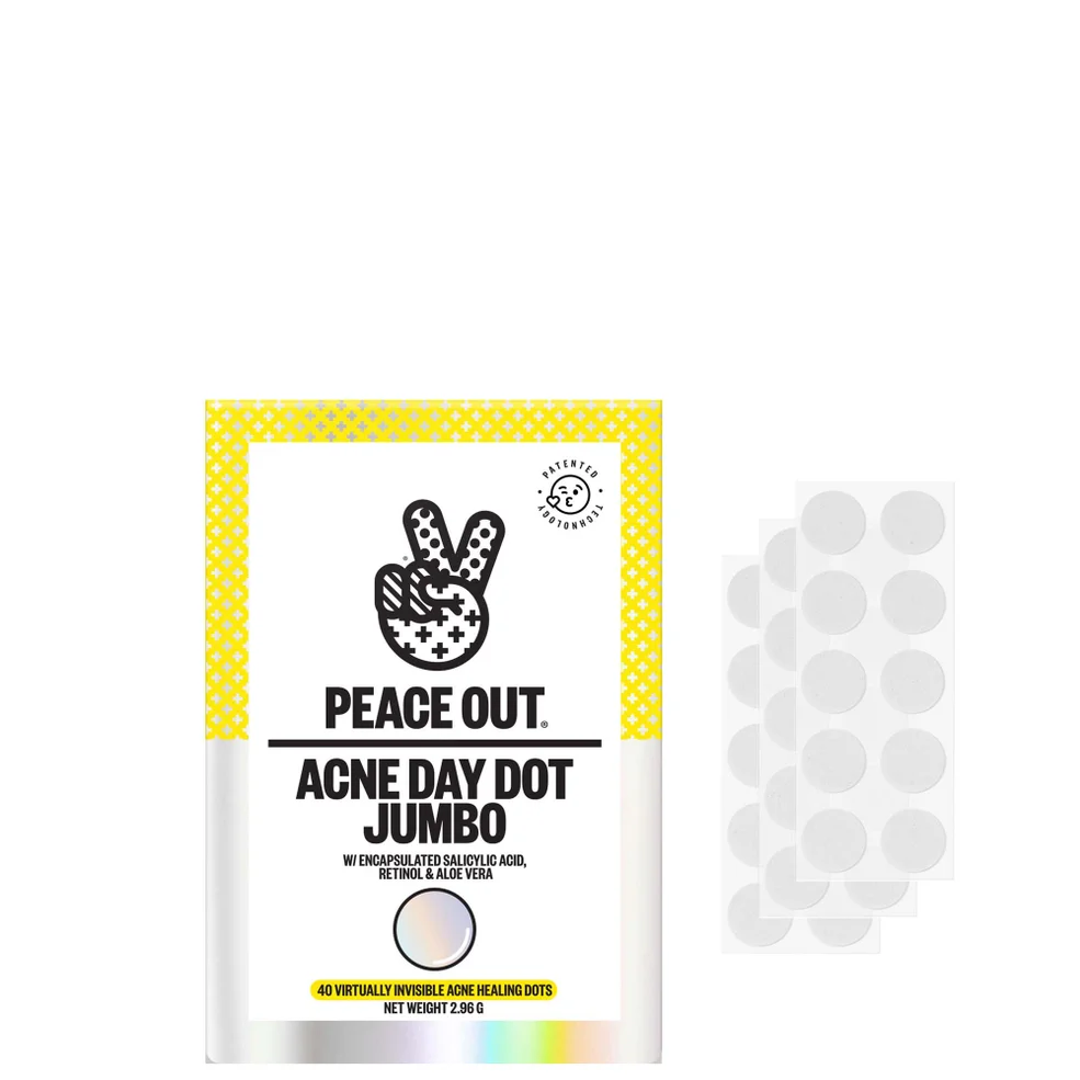 Peace Out Salicylic Acid Acne Day Dots Jumbo (40 Dots) Image 1