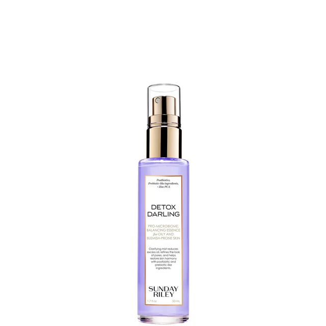 Sunday Riley Detox Darling Pro-Microbiome Balancing Essence for Oily and Blemish-Prone Skin 50ml