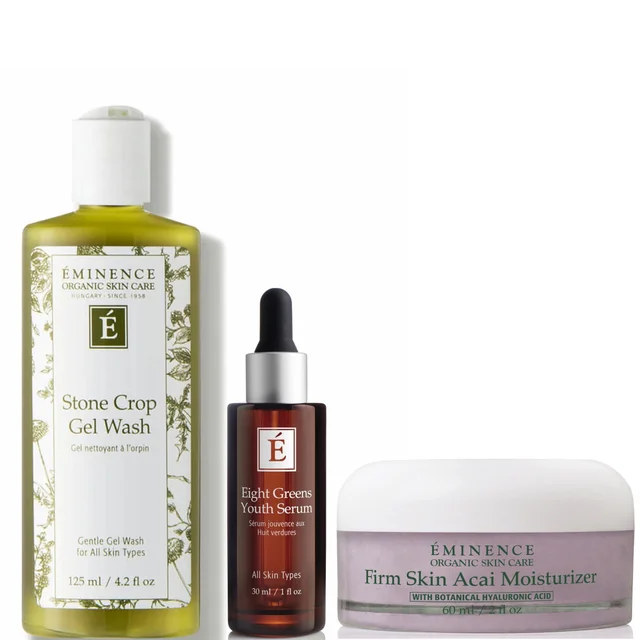 Eminence Organic Skin Care Natural Beauty Routine (Worth $124.00)