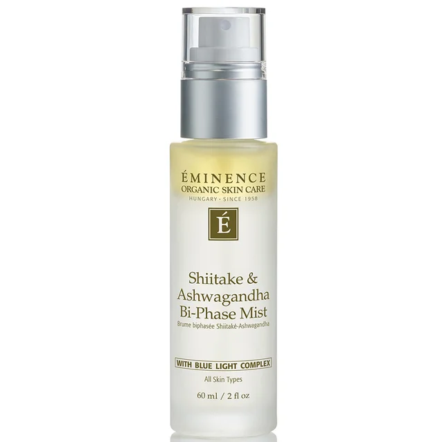 Eminence Organic Skin Care Shiitake & Ashwagandha Bi-Phase Mist 60ml