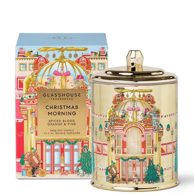 Glasshouse Fragrances Christmas Morning Candle 13.4oz