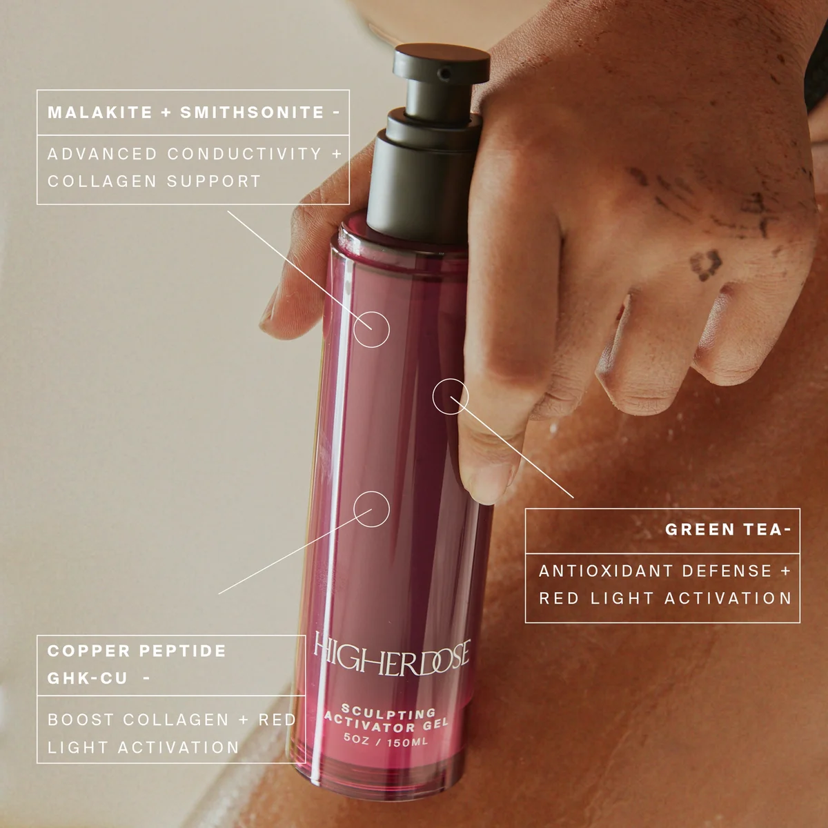 HigherDOSE Sculpting Activator Gel | Dermstore HigherDOSE Sculpting Activator Gel | Dermstore
