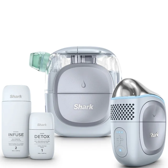 Shark™ FacialPro™ Glow At Home Hydro-Powered Facial System - Blue