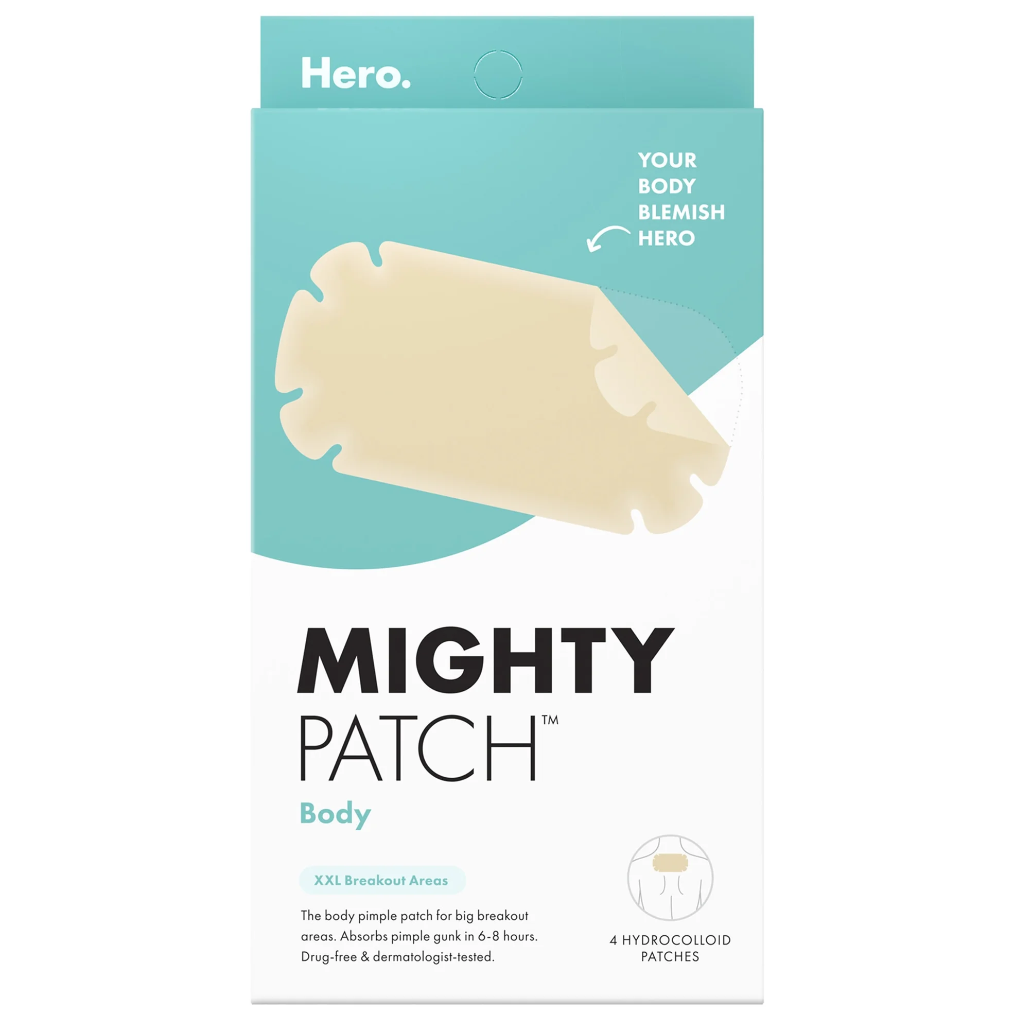 Body Patch Hero Cosmetics Body Patch (4 Count) | Dermstore